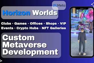 create custom metaverse world in horizon worlds