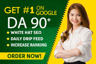 do high authority da90 dofollow SEO white hat backlinks