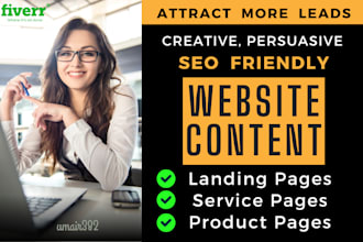be your SEO website content writer to ghostwrite high quality content