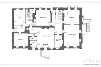 draw your 2d floor plans and space planning in autocad