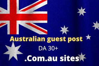 provide australian au sites for guest posting
