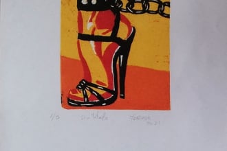 teach you engraving xylography, woodcut linocut online