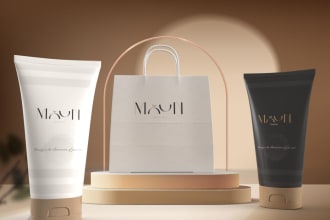 make a striking cosmetic packaging and label design