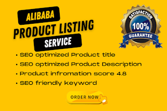 maximize your reach on alibaba with my professional product posting service