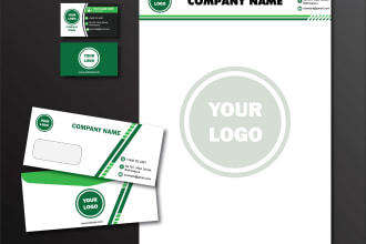 design professional business cards, envelopes and stationery items