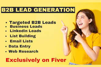 do b2b lead generation and linkedin lead generation