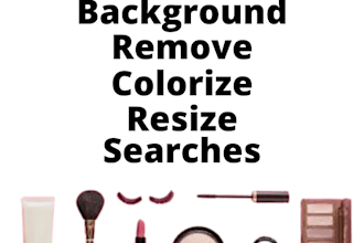 retouch, resize and enhance amazon product photos for amazon