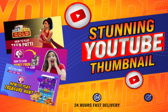 do creative, viral, and stunning youtube thumbnail