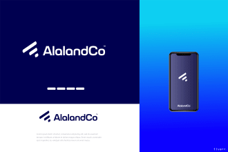 design a modern tech, software, platform, and saas logo flat minimalist