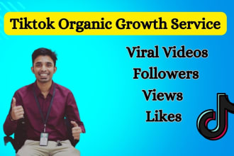 grow your tiktok account naturally, viral your video organically