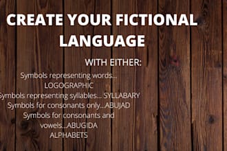 create your colang or fictional language