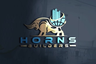 design professional business logo with 3d mock up