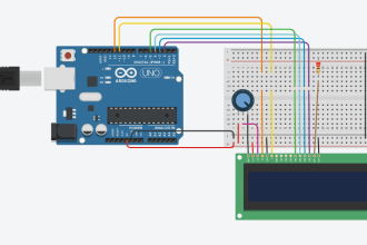 make your arduino program for lcd