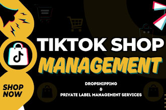 manage tiktok shop manager tiktok shop dropshipping tiktok shop private label