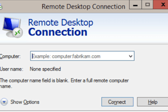 configure remote desktop connection rdp