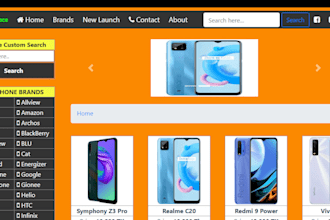 create a responsive website or blog website or business website