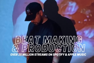 produce an exclusive hip hop beat
