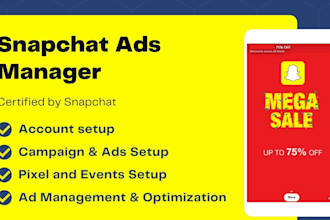 run and manage snapchat ads for your business