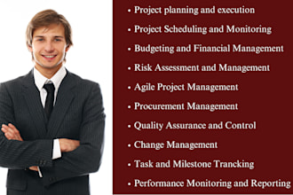 be your expert agile project manager and scrum master pmp google certified