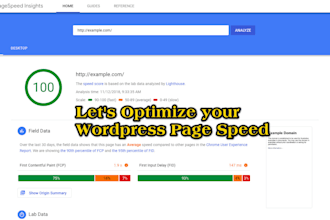optimize your wordpress website page speed