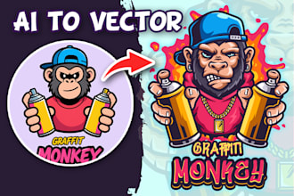 turn ai generated sketches into stunning cartoon mascots