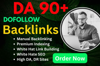 provide high quality high da contextual dofollow SEO backlinks