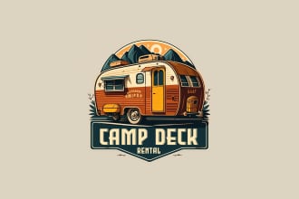 create a unique retro vintage rustic logo design