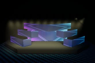 create 3d renders for events