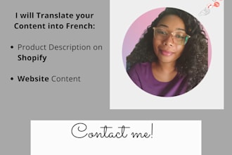 manually translate any shopify page and products to french or english