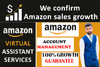 be your amazon virtual assistant manage, grow your amazon private label fba, fbm
