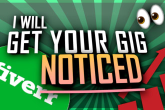 design eyecatching fiverr gig images