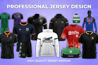 create custom jersey and sublimation designs