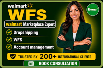 do walmart dropshipping automation, walmart wfs, and full store management