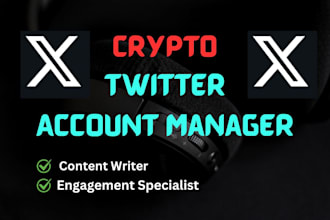 manage x twitter account with regular tweets