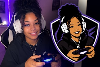 turn your selfie into a professional esports logo