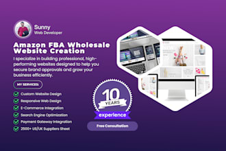 create amazon fba wholesale website, brand approval
