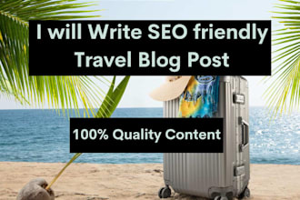 write impactful SEO friendly travel blog post