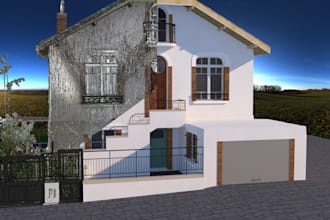 create high quality model in archicad by point cloud,drawing
