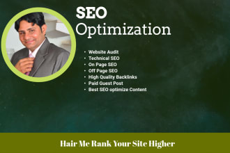 do complete SEO optimization to rank your website on the google 1st page