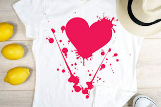 design attractive watercolor and minimalist t shirts