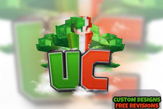 draw minecraft server logo and server icon