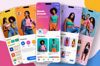 make UI, UX design for you