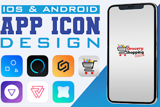 design app icons for android and IOS