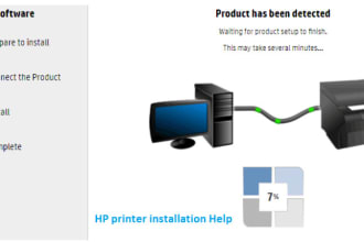 install and setup network printer hp brother,epson,ricoh