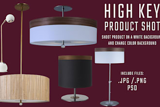 photograph your product in a home studio
