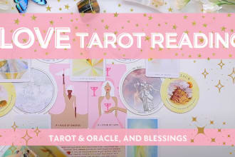 do a full tarot love reading with reiki