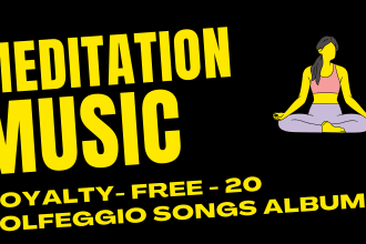 provide you an album of solfeggio frequency meditation music royalty free