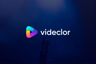 be a geometric tech startup app icon or gradient logo design expert