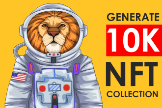 generate 1k 5k 10k nft art collection
