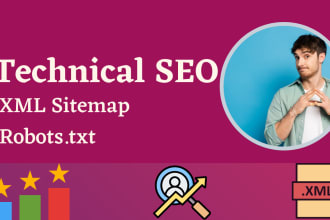 generate robots txt and XML sitemap for wordpress sites